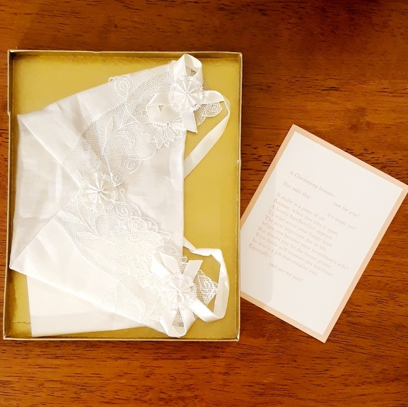 Vintage Accessories Vintage The Magic Hankie Baby Christening